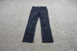Jeans Paige donna 25 grigio Cindy gamba dritta denim elasticizzato - Foto 1 di 8