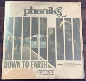 New Phoniks Down to Earth Coke Bottle Green Vinyl LP Record - Picture 1 of 4