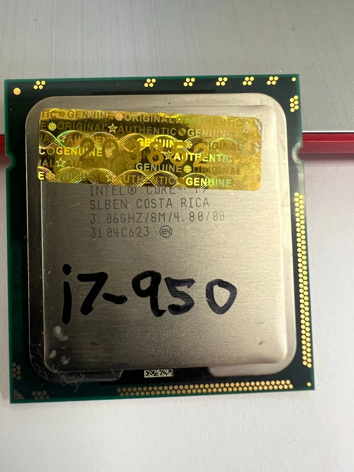 Intel Core i7-950 3.06 GHz Quad-Core CPU Processor (SLBEN) LGA 1366 - Image 1 of 1