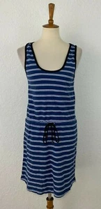 Lilia P Womens Shift Dress Ink Stripe Size XS - Picture 1 of 4