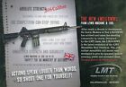2010 Small Print Ad Of Lmt Model Lm308mws Rifle Lewis Machine & Tool