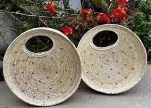 Icon Beaded Palm Handbags - Picture 1 of 3