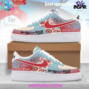 Scarpe sneakers uomo donna Machine Gun Kelly Lost Americana sneakers - Foto 1 di 5