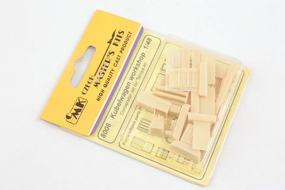 CMK 8006 Kubelwagen Workshop Conversion Set Tamiya 1:48 modellismo statico - Immagine 1 di 1