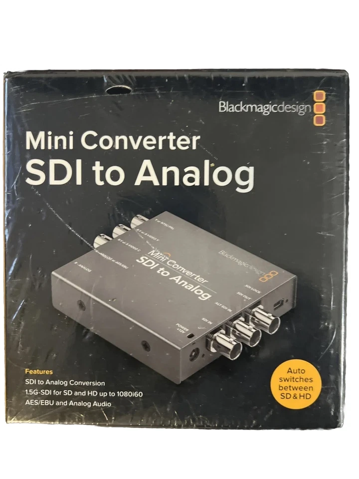 Mini convertidor Blackmagic Design SDI a analógico Foto 1 de 1