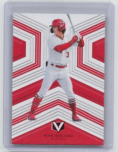 2023 Panini Chronicles #3 Won-Bin Cho Vertex Red #/100 - Picture 1 of 2
