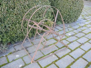 Vintage Schlauchtrommel aus Metall (1149) - Bild 1 von 4