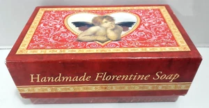 Saponificio Artigianale Fiorentino Handmade Italian Rose Scented Soap 10.5 oz - Picture 1 of 7