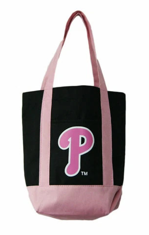 Philadelphia Phillies Large Pink/Black Tote Bag Cover
