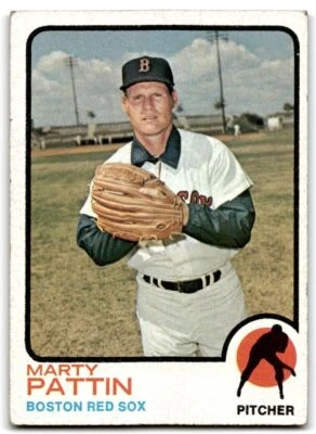 1973 Topps Marty Pattin 2 Boston Red Sox #415 - Image 1 of 2