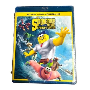 The SpongeBob Movie: Sponge Out of Water (Blu-Ray, 2015) - BRAND NEW AND SEALED - Picture 1 of 3