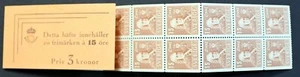 H52 b Sweden 1939 Scott 298 c Carl von Linne Royal Academy of Science booklet - Picture 1 of 2