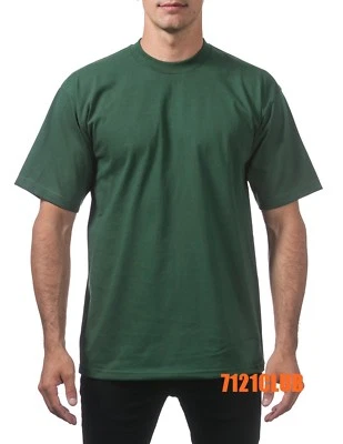 PRO CLUB ТЯЖЕЛЫЙ T РУБАШКИ PROCLUB МУЖСКОЙ ПРОСТОЙ КОРОТКИЙ РУКАВ БОЛЬШОЙ И ВЫСОКИЙ M-7XL - Изображение 1 из 2