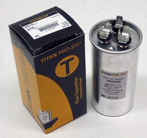 6 pack G36-322 Round 35 + 5 mfd 440 / 370 Volts Dual Run Capacitor 12266 12283 - Picture 1 of 4