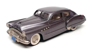 Brooklin 1/43 Scale BRK10 004C - 1949 Buick Roadmaster Sedanet - Met Med Grey - Picture 1 of 5