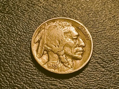 Fine 1935-P DDR Buffalo Nickel - Image 1 of 3