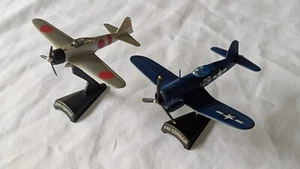 Del Prado Diecast Far East Conflict WWII Zero Fighter & Vought F4U Corsair 1:100 - Bild 1 von 12