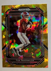 Prizm Draft 2023 Tua Tagovailoa Gold Ice Prizm - Foto 1 di 2