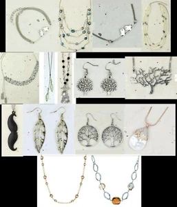 Sheerwater & Annaleece Konvolut 25 Modeschmuck, Halsketten, Anhänger und etc.. - Bild 1 von 5