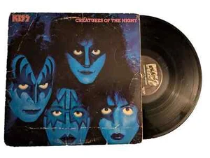 KISS Creatures Of The Night 1982 PolyGram Records Original Pressing - Foto 1 di 7