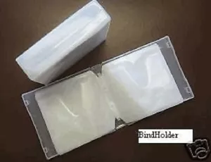 2 PCS 24-CD & DVD POLY CASES, CLEAR W/SLEEVE UNIKEEP STYLE SF13 - Picture 1 of 1