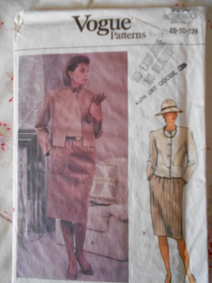 CHAQUETA FALDA ESTAMPADO MODA MISSES 9050 TALLA 8-10-12  Foto 1 de 1