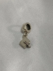Pandora S925 ALE Sterling Silber Abschluss Hut Charm - Bild 1 von 4