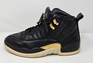 Nike Air Jordan 12 Retro "Negro Dorado Blanco" 2019 Para Mujer Talla 7.5 AO6068-007 - Imagen 1 de 8