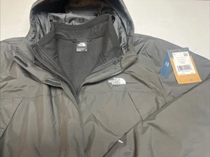 The North Face Damen Antora Triclimate 3-in-1 Kapuzenjacke schwarz Gr. XL - Bild 1 von 6