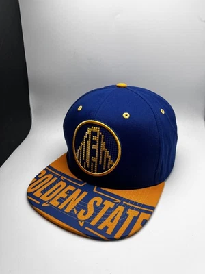 Кепка Golden State Warriors кепка с застежкой сзади мужская желтая баскетбольная NBA с плоским козырьком - Изображение 1 из 4