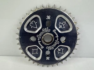 Vintage Profile Racing 36t Blackjack BMX Sprocket 3/16" Black USA HTF - Picture 1 of 2