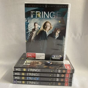 Fringe DVD The Complete Season Series 1-5 PAL 1 2 3 4 5 Region 4 VGC Free Post. - Picture 1 of 24