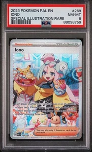 PSA 8 - 2023 POKEMON PAL EN-PALDEA EVOLVED 269 IONO | POP 730 - Bild 1 von 2