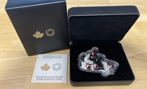 2019 Canada 50 $ The Canadian Landscape 100g Pure Silver Coin RCM w/ COA - Bild 1 von 7