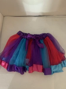 GOOD Girls Kids Pink/Blue/ Purple Tutu Costume Skirt, See Photos For Size - Picture 1 of 6
