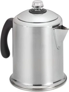 Farberware Classic Yosemite Stainless Steel Coffee Percolator - 8 Cup, Silver - Picture 1 of 9
