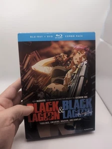 Black Lagoon Season 1 & 2 Bluray/DVD w/ Slipcover - Imagen 1 de 8