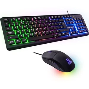 G-LAB Combo Iridium Gaming Tastatur & Maus Set mit RGB LED Beleuchtung - Zdjęcie 1 z 6
