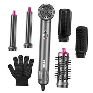 Hair Dryer Brush 6 in 1 Hair Styler, Air Styler with 110,000 RPM High-Speed - Picture 1 of 7