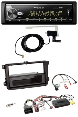 Pioneer Bluetooth DAB USB Lenkrad Autoradio für VW T5 Golf Tiguan Touran 2009-20 - Bild 1 von 4
