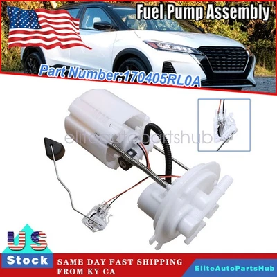 For Nissan Kicks 2018 2019-2024 Versa Note 2018-2019 L4 1.6L Fuel Pump Assembly - Image 1 of 4