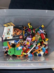 Lego Toy Lot Bulk Around 7-8 Lbs Mixed Building Bricks Read Description - Picture 1 of 7
