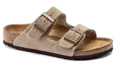 Sandalias BIRKENSTOCK Unisex Niños C 10/EU 28 Taupe Arizona Cuero Slide 1021704 Foto 1 de 4