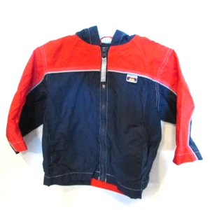 Carter's 18 Month Red and Blue Zip Up Jacket - Picture 1 of 5