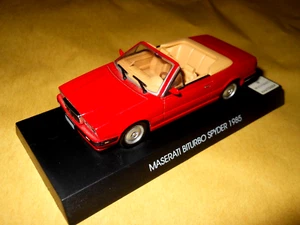 MODELLO AUTO DIE CAST  1/43 Maserati BITURBO SPYDER 1985 ROSSO SCALA 1/43 - Foto 1 di 4
