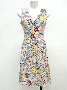 Ex Mountain Warehouse Wrap Front V-Neck Dress Size6 8 10 12 14 16 18 20 24 26 - Picture 1 of 10