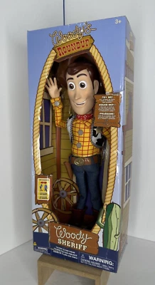 Disney Woody's Roundup Woody The Sheriff - Muñeca parlante, Toy Story, tamaño ~15" Foto 1 de 4