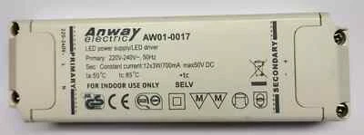 Paulmann Controlador de repuesto para AW01-0017 LED Driver 700mA Transformador Transformador N12
