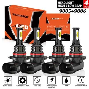 For Corvette C5 1997-2004 Combo 6000K LED Headlight High/Low Beam Bulbs Kit 9005 - Bild 1 von 10