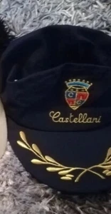 2 Cappellini baseball castellani E conte of Florence vintage cap Bonnet Capó - Foto 1 di 4